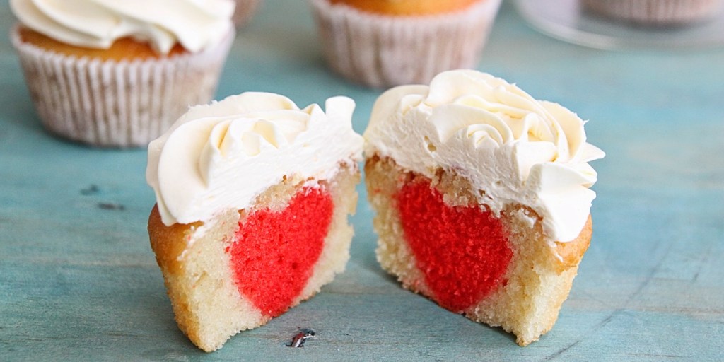 Postres de Instagram: Cómo hacer cupcakes de&nbsp;corazón