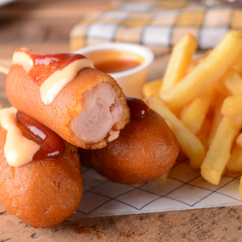 Cómo hacer banderillas CASERAS en la freidora de&nbsp;aire