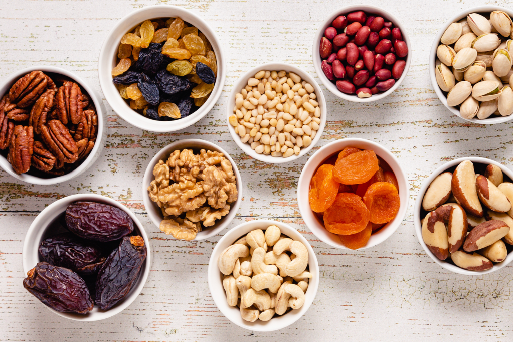 Frutos secos que se pueden usar para capirotada