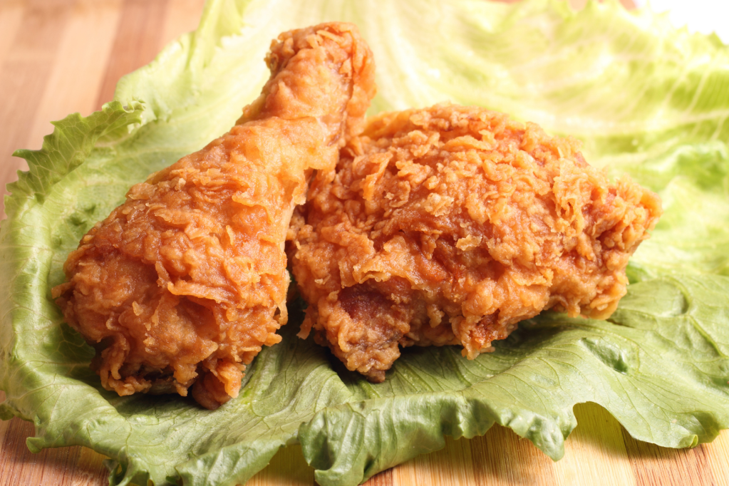 Pollo frito casero en freidora de&nbsp;aire