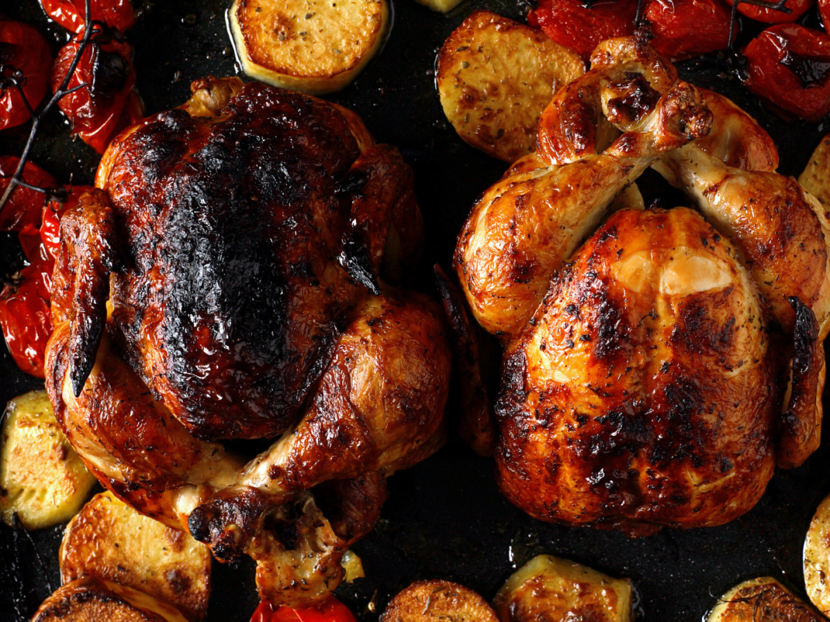 ¡Pollo Ranchero en la Air Fryer, para chuparse los&nbsp;dedos!