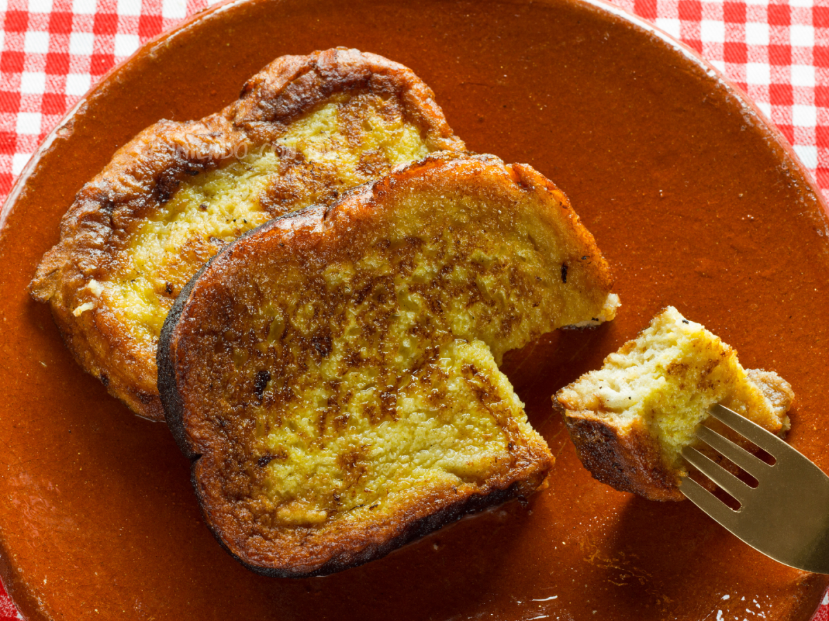 Torrijas en freidora de&nbsp;aire